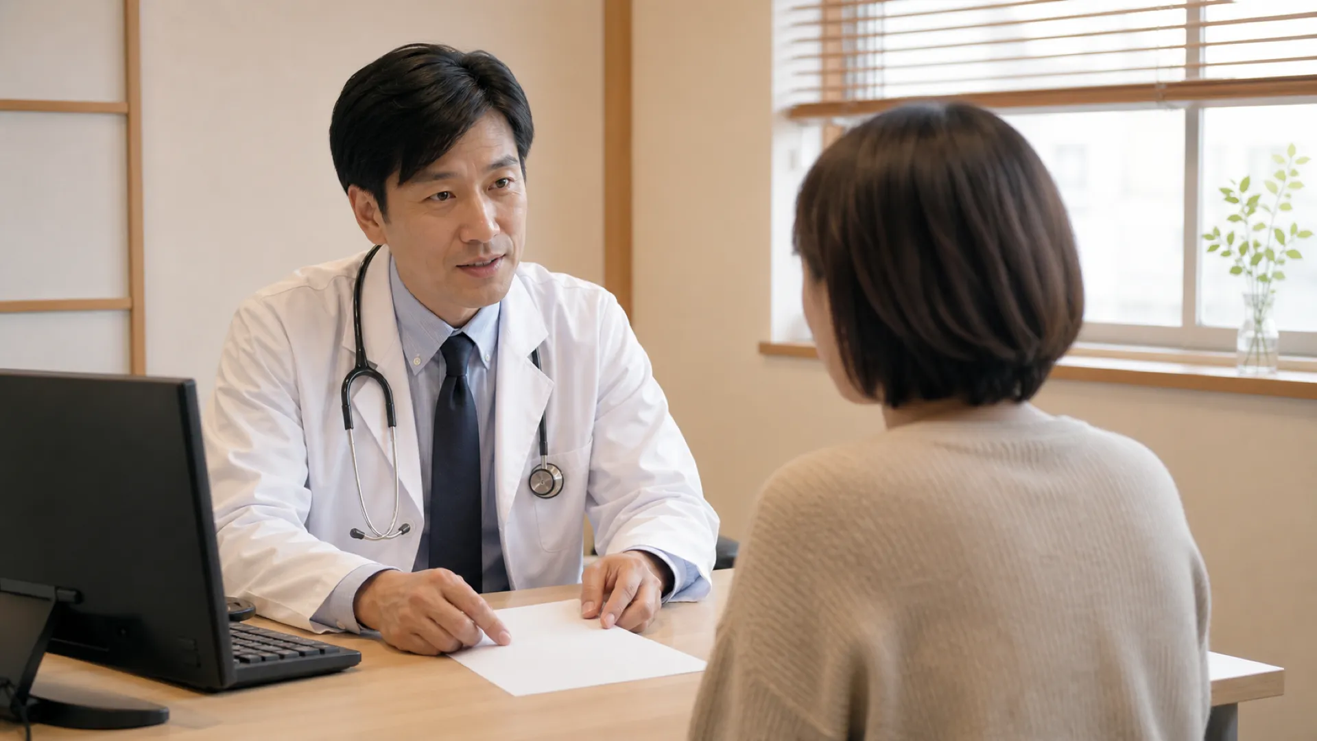 医師の診察の様子（イメージ）